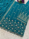 Tawakal 1315 Heavy Faux Georgette With Embroidery Work Dress Material Wholesalers In Delhi
